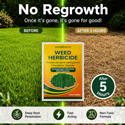 💥 5-Hour Max Power Dual-Action Herbicide | Fast-Acting Granules for Stubborn Weeds & Brush