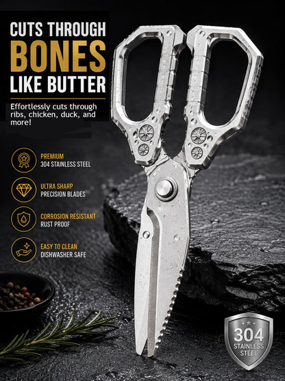 ⏳Limited-time 50% off⏰Multifunctional Heavy-Duty Kitchen Shears✂️🦴