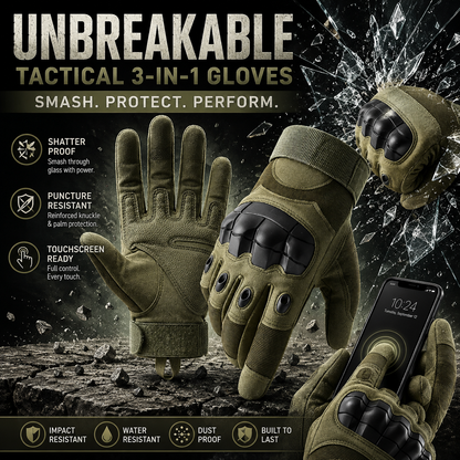 Multi-Purpose Protective Gloves –Reinforced Impact Protection, Touchscreen & Heavy-Duty Work Gloves