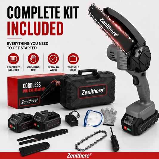 🔥 Cordless Mini Chainsaw – Small Size, Big Power– Free Shipping 🚚