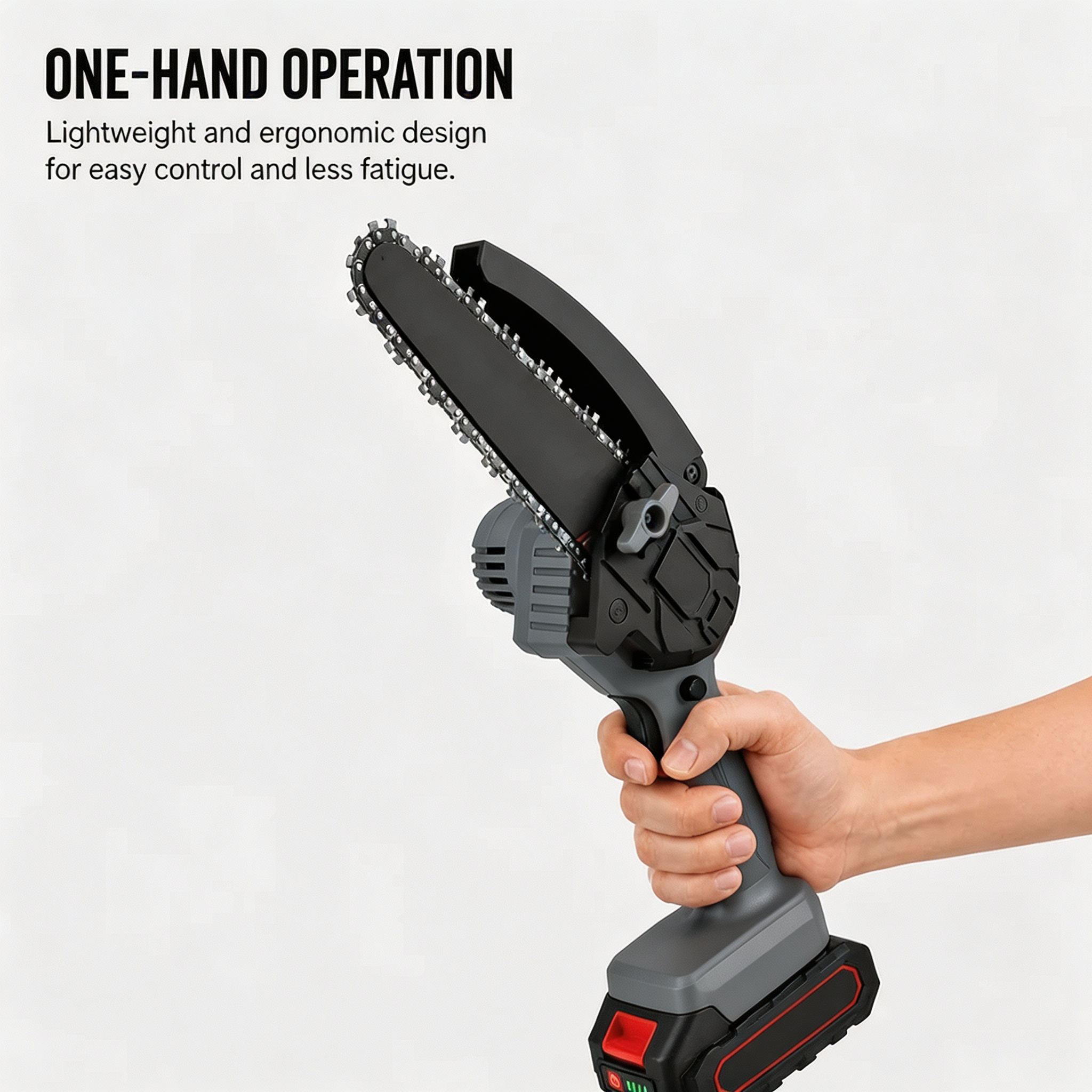 🔥 Cordless Mini Chainsaw – Small Size, Big Power– Free Shipping 🚚
