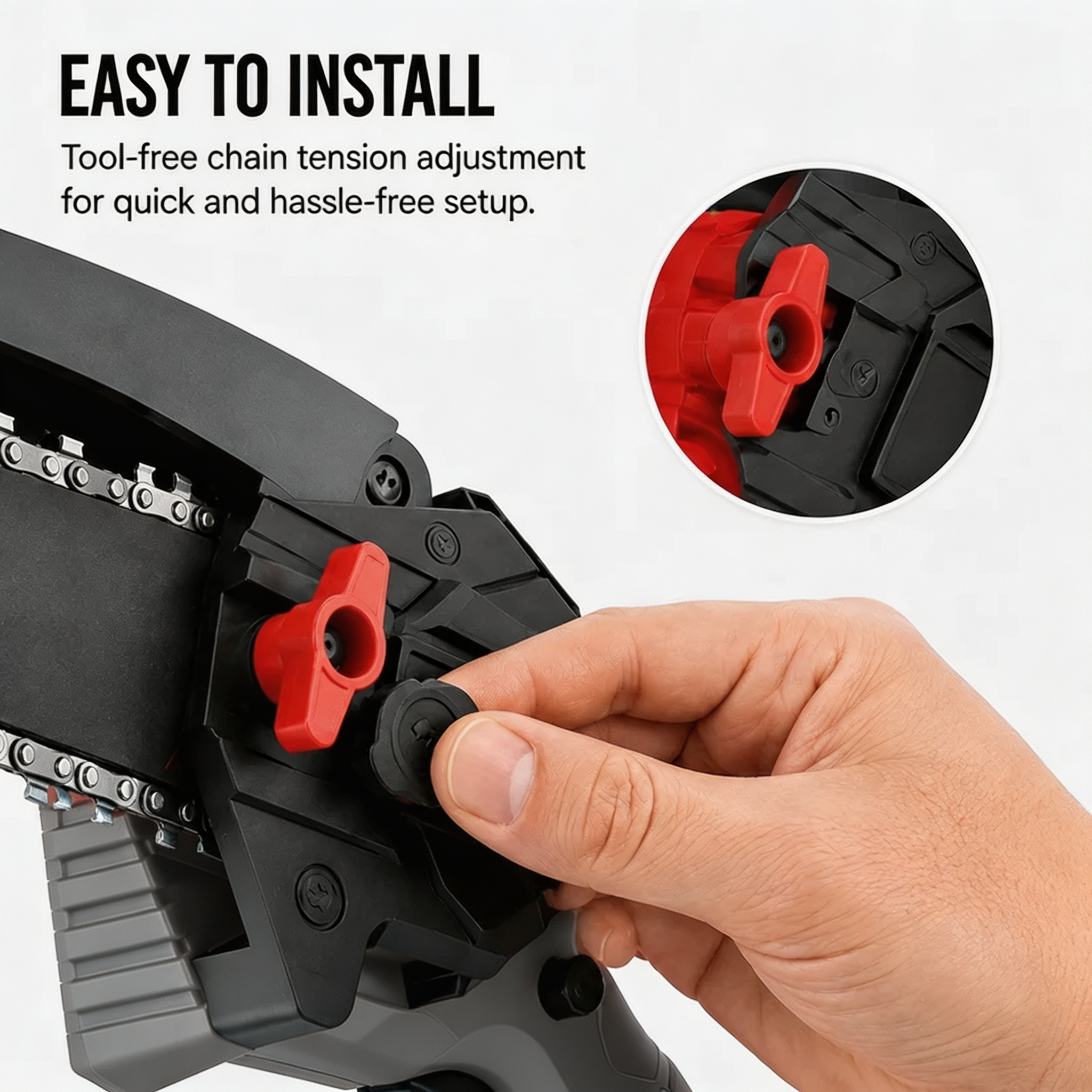 🔥 Cordless Mini Chainsaw – Small Size, Big Power– Free Shipping 🚚