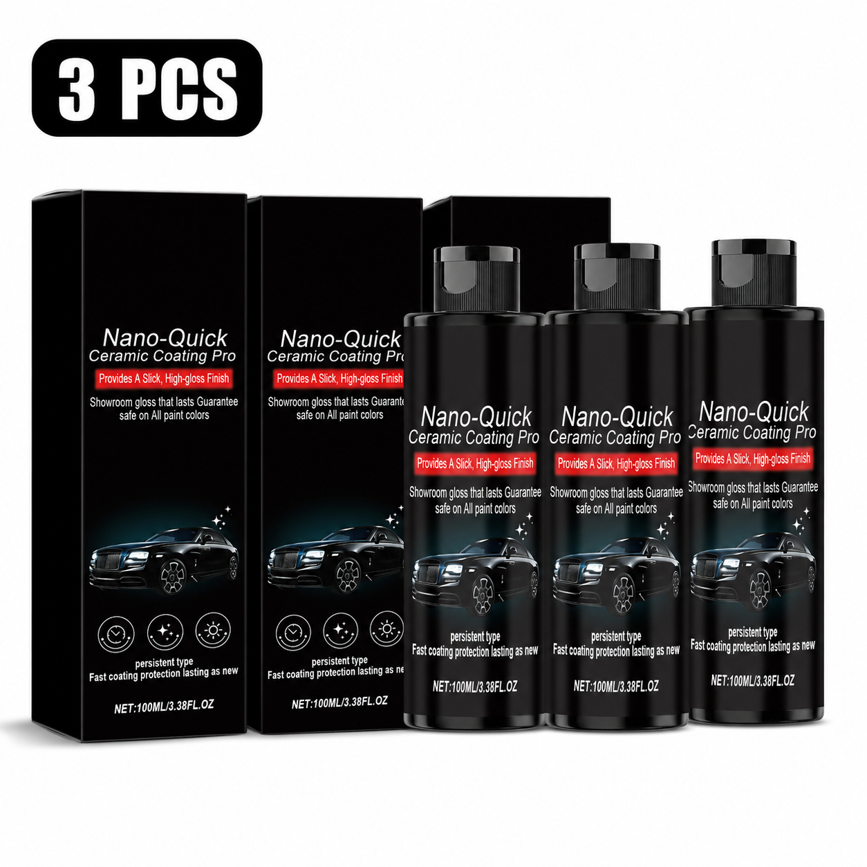🔥 50K+ Sold! 🚗 Car Ceramic Coating Spray — Ultimate Shine & Paint Protection