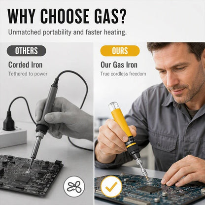 ⭐Cordless Butane Soldering Iron Pen
