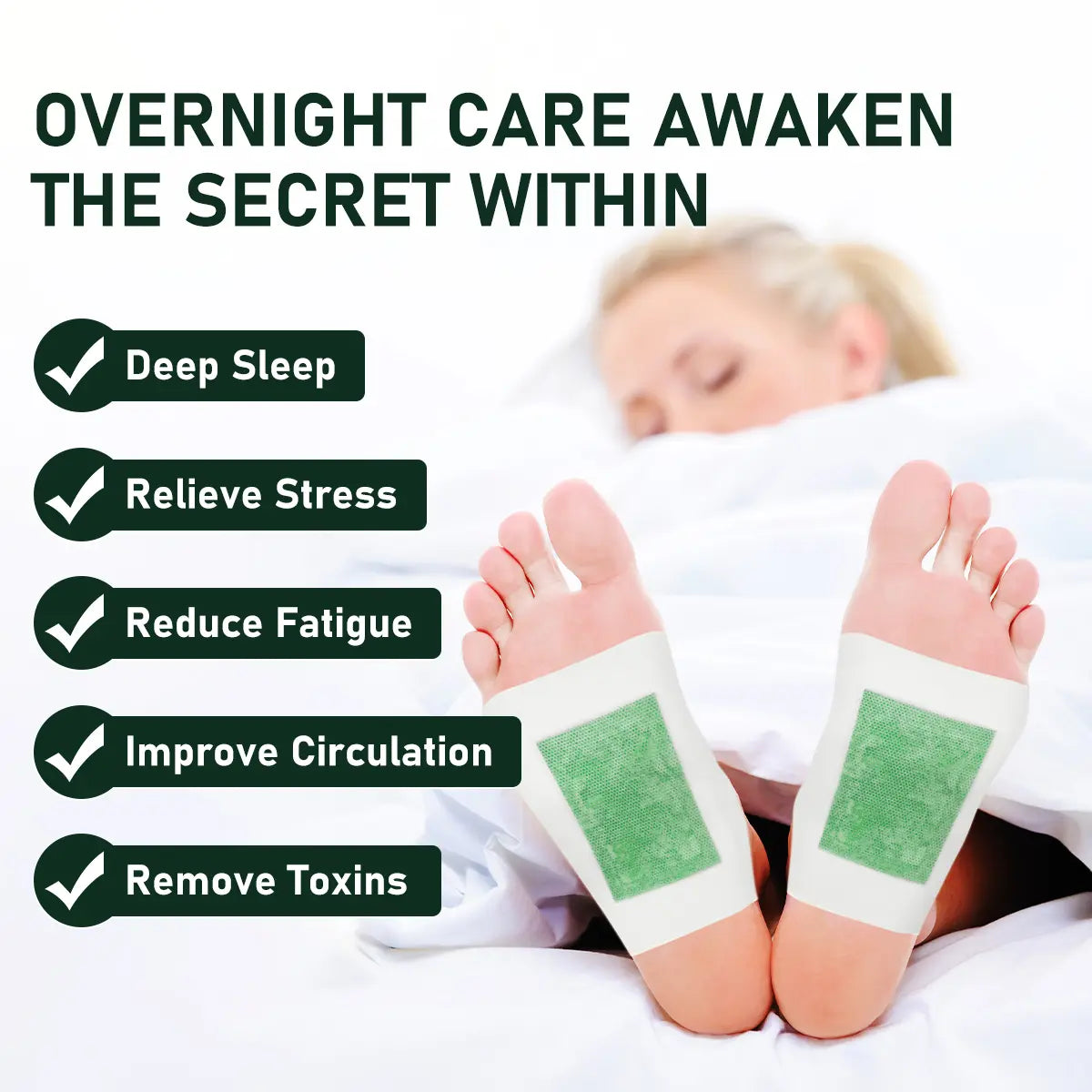 Natural Foot Patch - Relax & Sleep Support