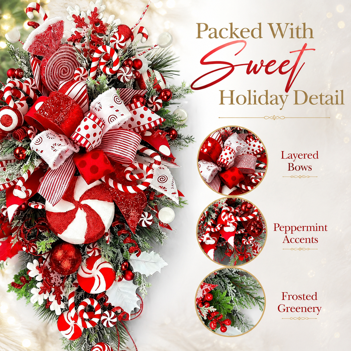 🍬Candy Christmas ornaments