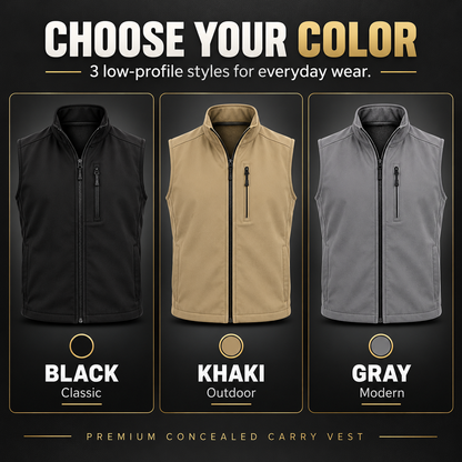 Premium Concealed Carry Vest ✨ Stay Ready & Keep Essentials Close