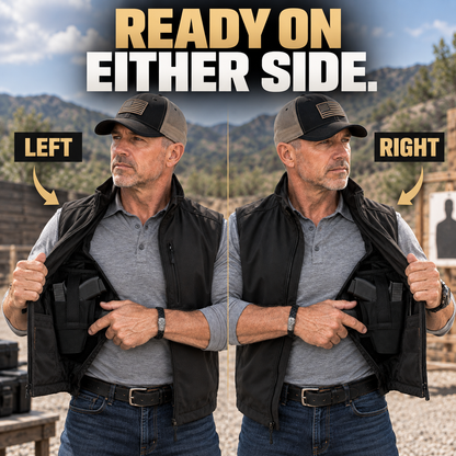 Premium Concealed Carry Vest ✨ Stay Ready & Keep Essentials Close