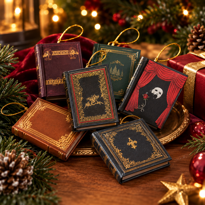 🎁Last Day 49% Off 🎁Mini Book Ornament Advent