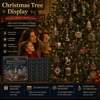 Last 50 Pcs✨America 250th Anniversary Heritage Christmas Advent Calendar
