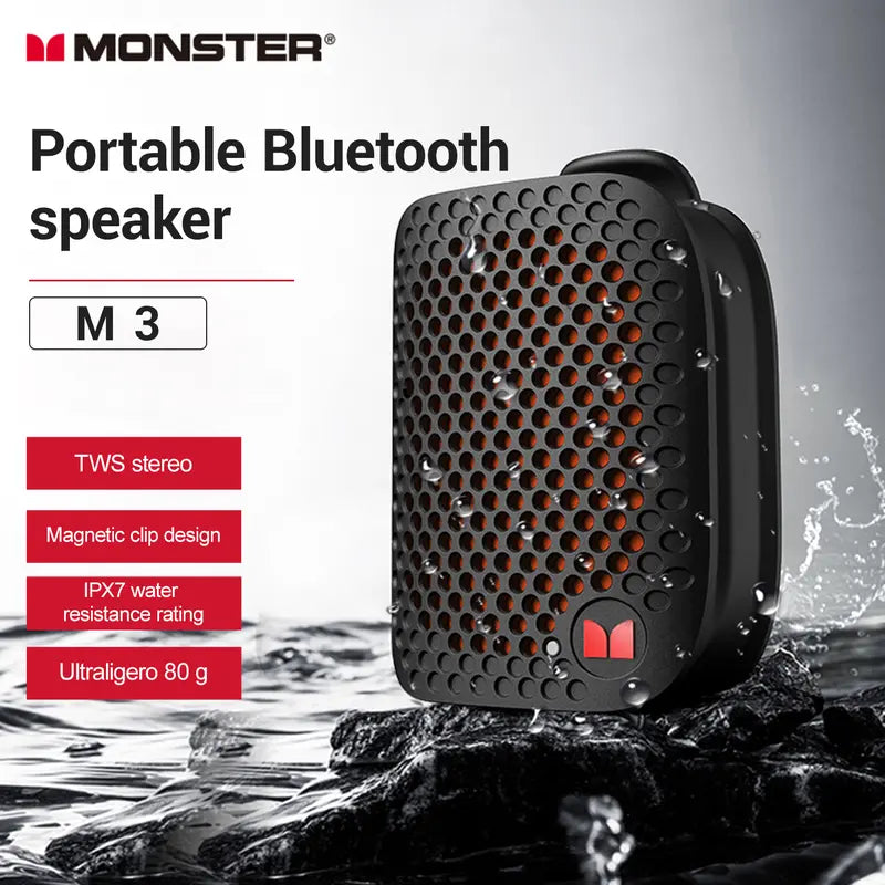 Monster Blaster Micro Wearable Bluetooth Speaker
